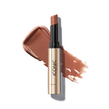 ICONIC LONDON Melting Touch Lip Balm | Hydrating Lip Balm Non Sticky Sheer Wash of Colour Cruelty Free Vegan Makeup (In the Nude) 0.10 Fl oz