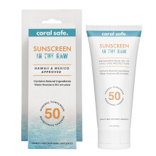 Reef Safe Sunscreen Travel Lotion SPF 50 - Mexico & Hawaii 104 Reef Act Compliant Biodegradable Zinc Vitamin E Oxybenzone & Octinoxate Free
