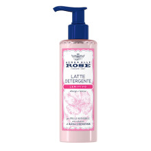 Acqua alle Rose Lugnande rengringsmjlk fr knslig hud med Rosa Chinensis-extrakt 200 ml - Tillverkad i Italien