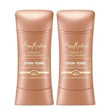 SheaMoisture Antyperspirant w sztyfcie Dezodorant w sztyfcie Rσwnomierny odcien Witamina C i niacynamid 2 szt. przez 48 godz. Ochrona przed potem i p