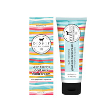 Dionis Sea Treasures Youth Boosting Goat Milk Hand Cream 2oz With Peptides and Squalane For More Vibrant and Healthy Skin Sea Treasures
