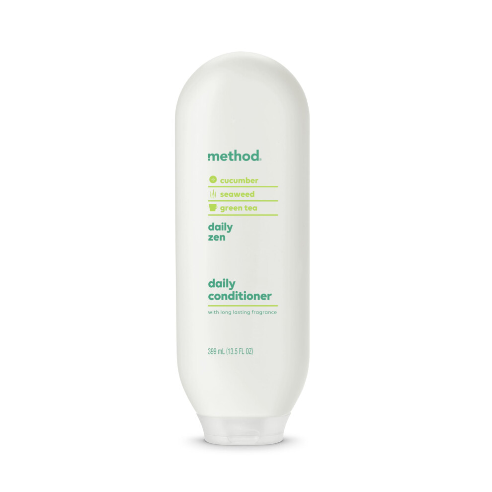 Method Everyday Conditioner  Daily Zen with Cucumber  Green Tea  and Seaweed Scent Notes  Paraben and Sulfate Free  13.5 oz (Pack of 1)