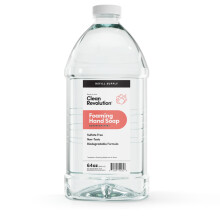Clean Revolution habz kzi szappan Gyengd hidratl hasznlatra ksz Formula Valdi illolajok Glutnmentes Gernium Menta 15,25 Fl Oz