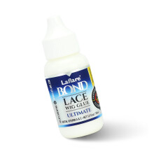 Colla per parrucche in pizzo Laflare 1.2oz - Infusa con Biotina, Vitamina A & E, Non Tossica e Resistente