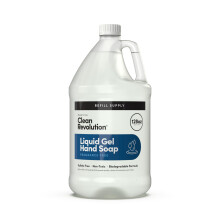 Clean Revolution Flydende Gel H?nds?be Silkeagtig fyldig Flydende Hurtigskum Hurtigskylning (Duftfri) 128 Fl Oz