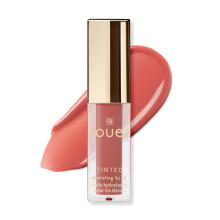 Jouer Essential Tinted Hydrating Lip Oil Gloss - Moisturizing Dry Lip Treatment Serum - Fragrance Free Tinted Lip Oil - Jojoba Seed Oil and Apricot Oi