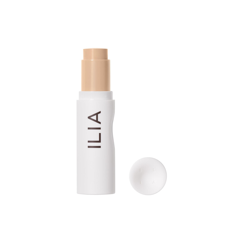 Ilia - Skin Rewind Complexion Stick - Foundation + Concealer + Skincare | Non-Toxic Vegan Cruelty-Free Clean Makeup (11W - Willow 0.35 Oz | 10 G)