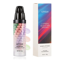 LZYLLS One Step Color Corrector Color Correcting Facial Serum Invisible Pore Face Makeup Primer Oil Control Isolation Cream Moisturizing Concealer Fo