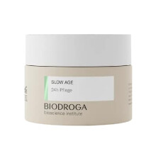 Biodroga Bioscience Institute Slow Age 24h Care 50 ml - Anti-Aging Moisture Reduces Lines & Wrinkles Gives Energy - with Black Forest Complex for