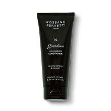 Acondicionador voluminizador Rossano Ferretti Grandioso para cabello fino con ginseng para volumen y cuerpo | Vegano de lujo, sin parabenos | 190 ml