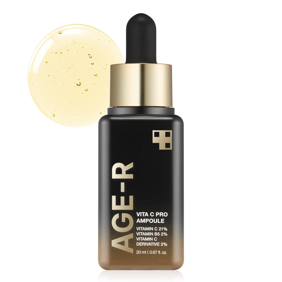 Medicube Age-R Vita C Pro Ampoule Anti-Ageing Concentrated Serum With Vitamin C 20 Ml - Image 6