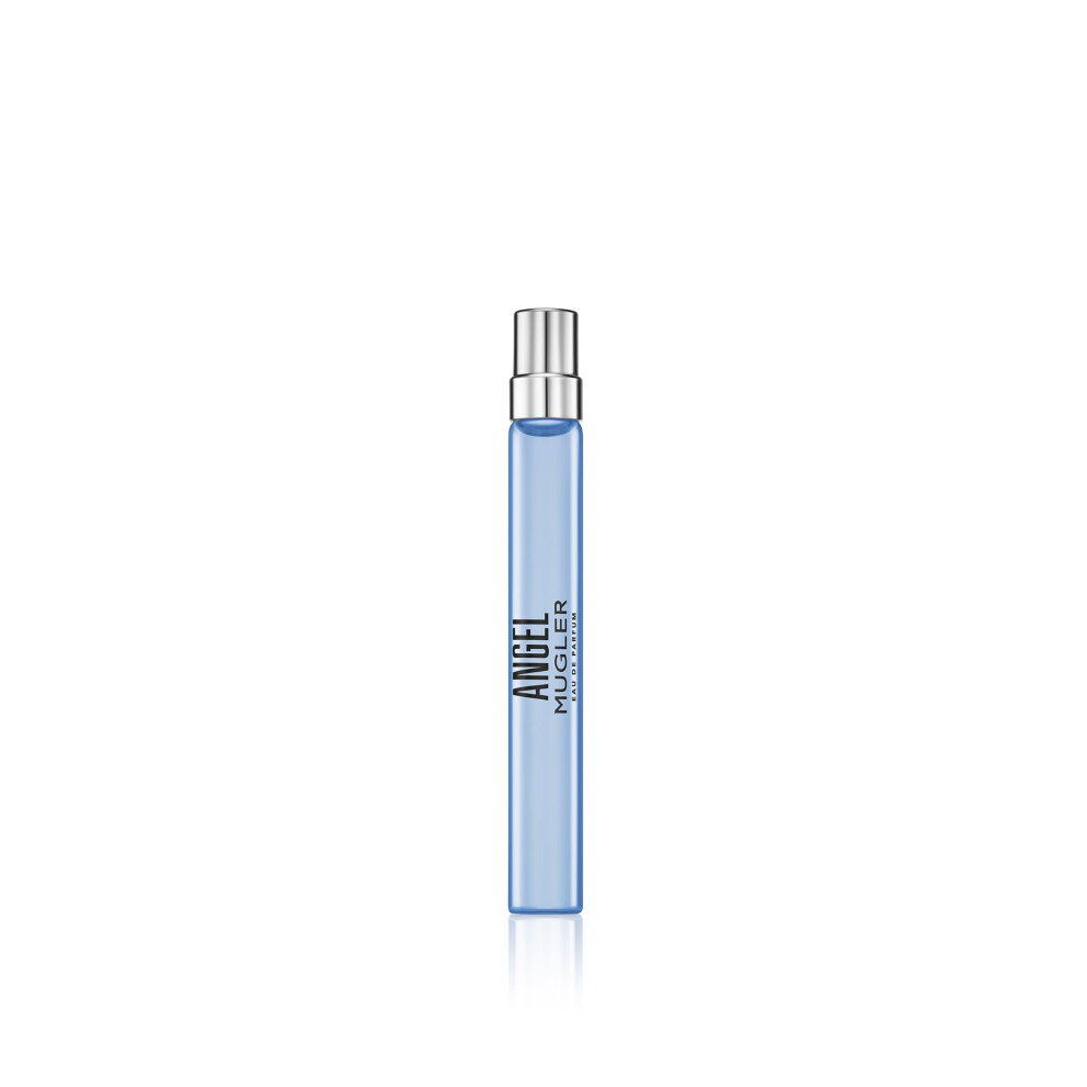 Mugler Angel - Eau de Parfum - Women's Perfume - Ambery & Woody - With Bergamot  Praline  and Patchouli - Long Lasting Fragrance - Travel Size - 0.33