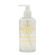Cuccio Botanicals Hydrating Hand & Body Wash Eucalyptus & Montana Flower 8 oz - Soothing and Nourishing Cleanser for Soft Refreshed Skin