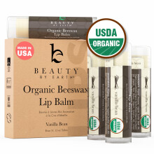 Bio Bienenwachs Lippenbalsam, Vanilleschote