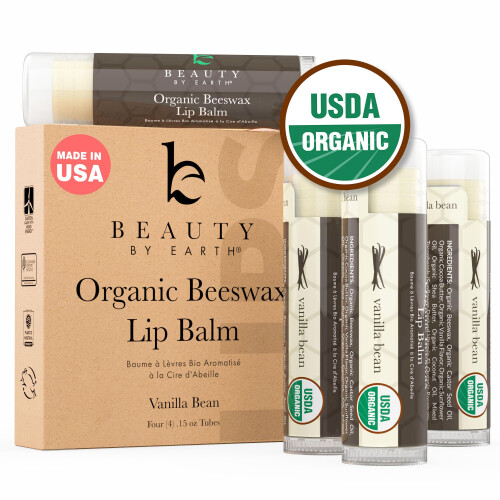 Bio Bienenwachs Lippenbalsam, Vanilleschote