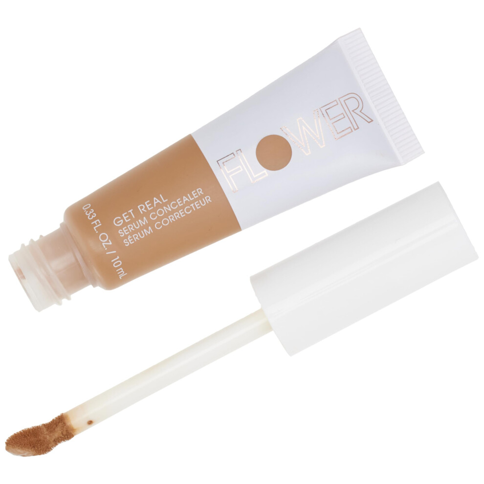 Blomskï¿½Nhet Flower Beauty By Drew Barrymore Get Real Serum Concealer - Brightens Skin + Blurs Blemishes - Hydrating Serum- Deep