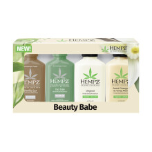 Hempz Beauty Babe Limited Edition 4 Count Mini Travel Set 2,25 oz styck