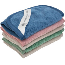 S&T INC. Makeup Remover Wipes til hudpleje Genanvendelige Makeup Wipes Rejse Essentials Assorterede farver 6 tommer gange 12 tommer 5 pakke