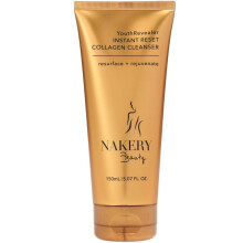 Nakery Face Cleanser for Women - Youth Revealer Facial Wash with Collagen - 10 in 1 Moisturizing Face Wash Exfoliating Cleanser for Dry & Textured Sk