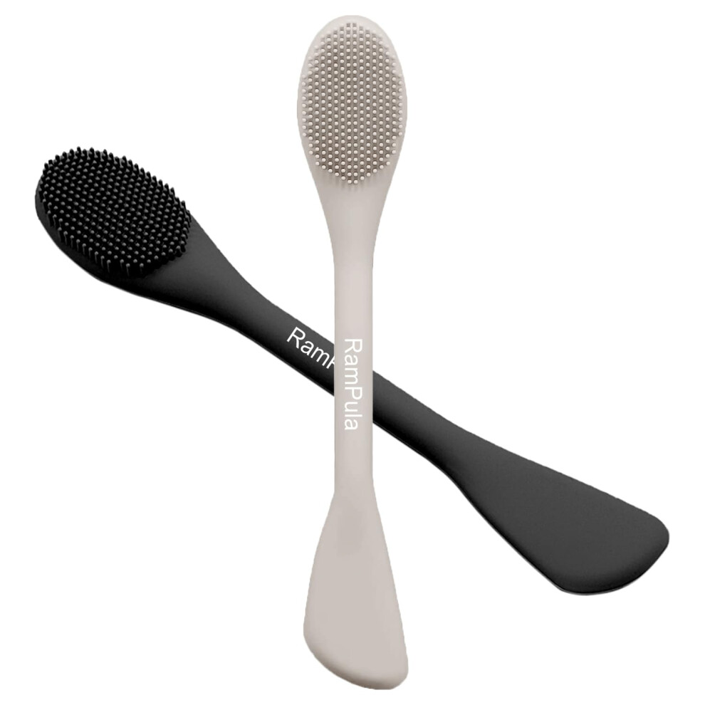 Rampula Cream Face Mask Brush Applicator Mask Brushes For Facials Cleansing & Exfoliating Facial Clay Mask Applicator Tool Silicone Mask Spatula Skincare Fo