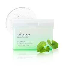 mixsoon Centella Asiatica Toner Pad Kojące Nawilżenie Gazik z Ekstraktem z Centella (230 ml/ 7,77 uncji/ 120 arkuszy)