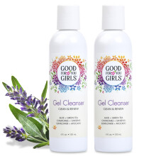 Good For You Girls 2 csomagos gl arctisztt termszetes alo kamilla zldteval, ginzeng E-vitamin pH-val, kiegyenslyozott vegn glutnmentes gyer
