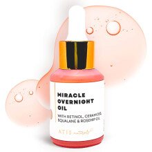 Miracle Overnight Retinol & Squalane Oil with Ceramides & Rosehip Oil for Face - Potent Anti Aging Face Serum to Reduce Fine Lines & Wrinkles | Gua Sh