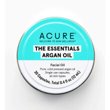Acure De Essentiële Arganolie Capsules | Gecertificeerde Biologische Pure Koude Arganolie, 30 Capsules