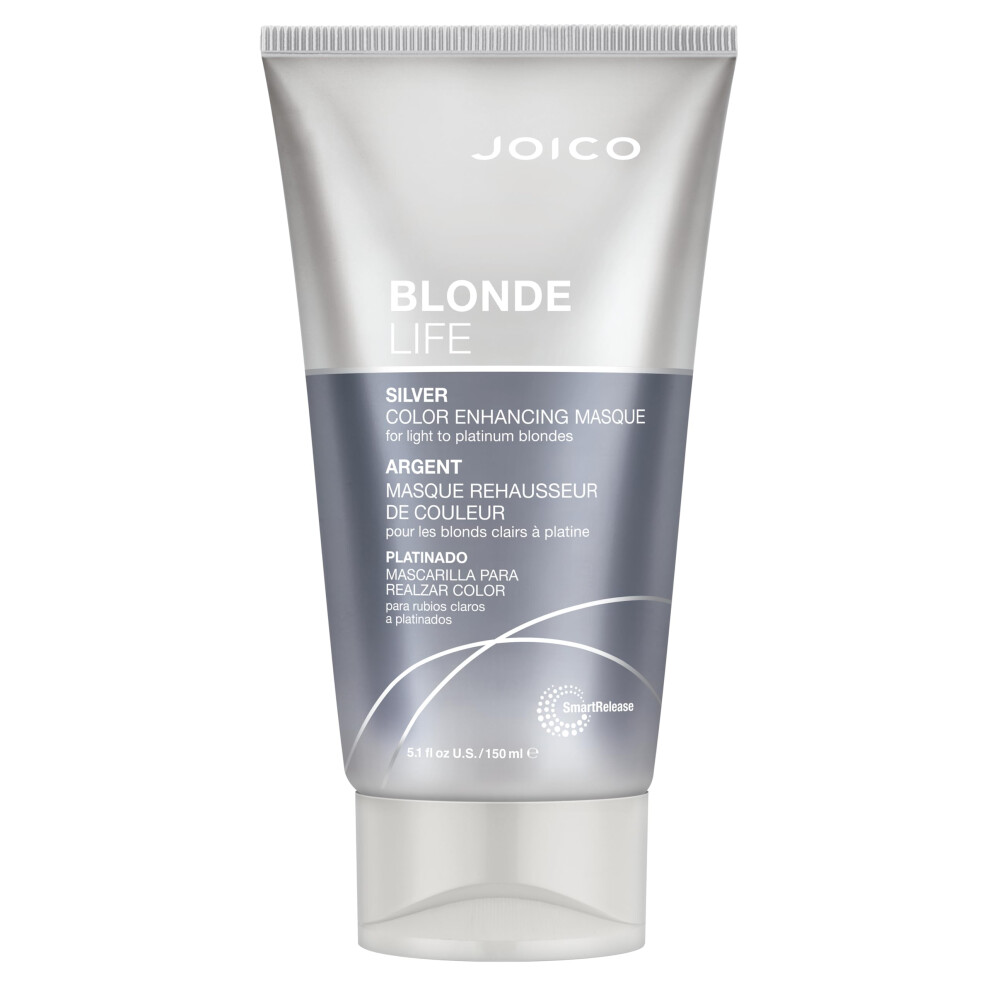 Joico Blonde Life Color Enhancing Masque | For Blonde Hair | Color Depositing Treatment | Maintain Unique Blonde Tones | Fortified With Monoi & T
