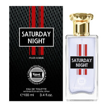 Hybrid & Company Saturday Night Pour Homme For Men Eau De Toilette Vaporisateur Natural Spray 3.4 Fl Oz