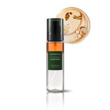 Aromatica genopfyldning af hårtåge Jasmine & Vetiver 3.3fl oz/100 ml - Forlad i balsamspray & hårparfume til kvinder - silikonefri detangling udj