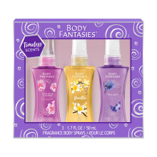 Body Fantasies Body Spray Weihnachtsgeschenkset f r Sie 3-teiliges Set zeitloser D fte, perfekt zum Bef llen des Weihnachtsstrumpfes