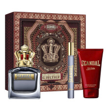 Jean Paul Gaultier Scandal 3-teiliges Set f  r M  nner (3,4 Unzen Eau de Toilette Spray + 2,5 Unzen Duschgel + 0,34 Unzen Eau de Toilette)