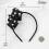 Motique tilbeh?r piger polka dot bue pandeb?nd (sort) 5