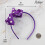 Motique tilbeh?r piger polka dot bue pandeb?nd (lilla) 4
