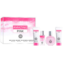 Hybrid & Company Amazing Pink 4 rszes ajndk szett noknek 50 ml parfms testpol Mist tusfrdo