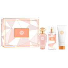 Hybrid & Company Women Viva Luck Rose 3 Pcs Gift Set 50ml-Perfume&100ml-Mist&80ml-Shower Gel