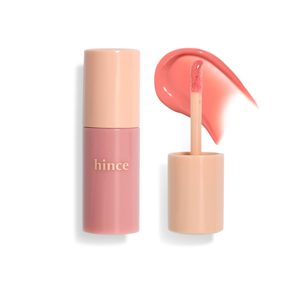 Hince Dewy Liquid Cheek 6G Raw Glow Liquid Blush For Cheeks Vegan Dewy Cheek Tint Glass Skin Lightweight Liquid Blush Weightless Watercolor (Sunlit Pe