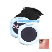 BSMKCL Black Cream Blush Farveskiftende Blush til kinder og l?ber Farvefarve Makeup Sort Blush PH Temperaturskiftende Tinted Cream Blush Langtids