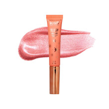Kiss New York Professional Pearl Liquid Blush Beauty Wand High Pigment Glow til kind?jne og l?ber Ikke-fedtet hydrering Letv?gts med svampespidsa