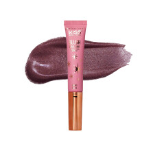 Kiss New York Professional Pearl Liquid Blush Beauty Wand High Pigment Glow til kind?jne og l?ber Ikke-fedtet hydrering Letv?gts med svampespidsa