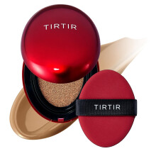 TIRTIR Mask Fit Rode Kussen Foundation | Japan's nummer 1 keuze voor glazen huid Langdurige lichtgewicht opbouwbare dekking Semi-mat (35N walnoot 0,6