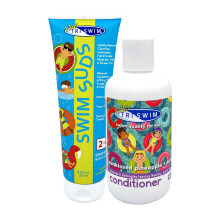 TRISWIM Ensemble Shampoo & Après-Shampooing Enfants 8,5 oz | 2-en-1 Naturel sans Larmes