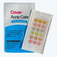 Cerotti per brufoli CLCMS per il viso - Cerotti idrocolloidali per l'acne per il viso - Cerotti anti-brufoli cruelty-free per il viso Cerotti per