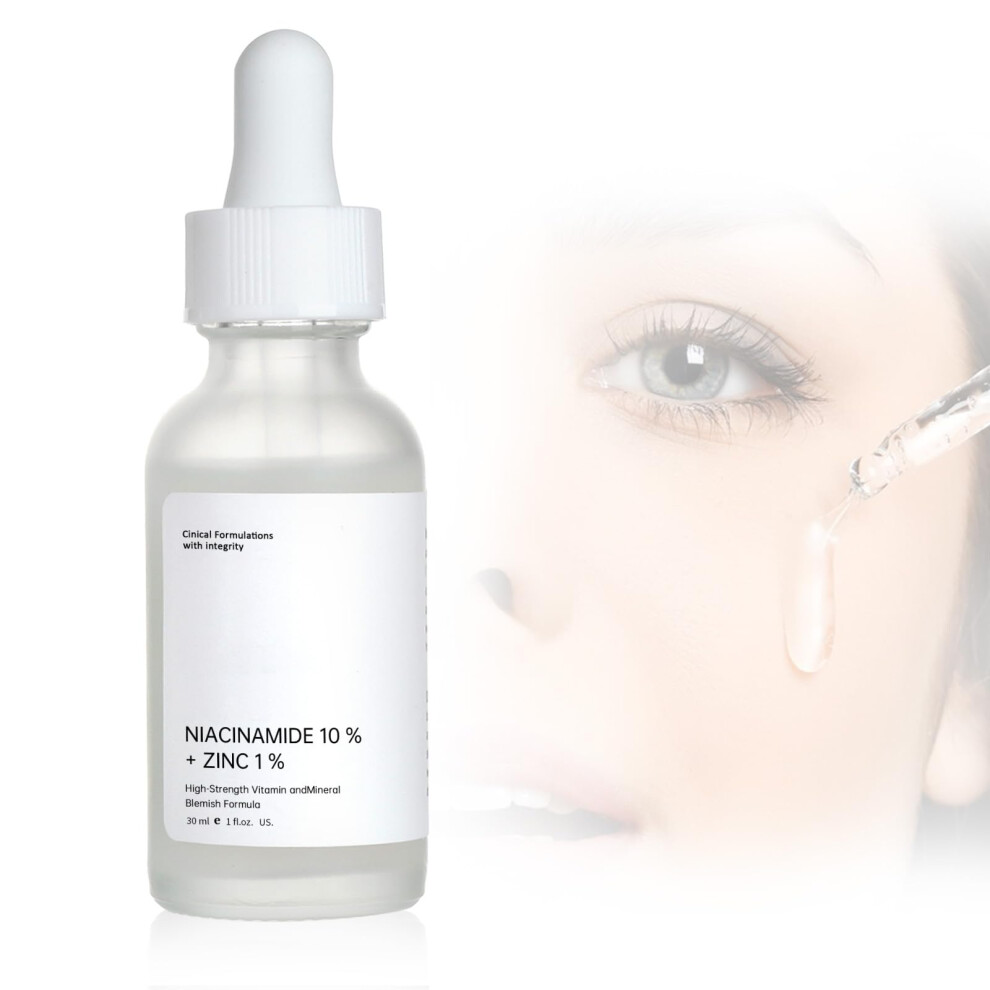 Mopayzer Niacinamide 10% + Zinc 1% Serum Anti-Aging Niacinamide Serum For Face 1Pcs Moisturizing Facial Serum For All Skin Type Women Face Skin Care.