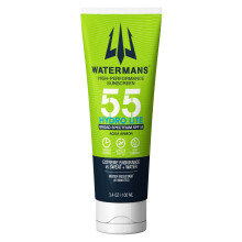 WATERMAN'S Hyrdo Lite SPF 55 Broad Spectrum Reef Safe Solcreme til ansigt og krop Parfumefri Oxybenzone Free - 3,4 oz