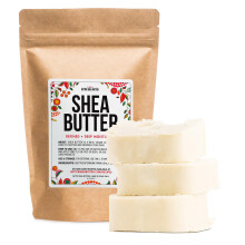 che - Base de savon au beurre de karit - Hydratant pour le visage et le corps pour bricolage de beurre de corps et de baume  lvres 1 lb barre