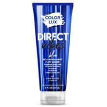 Color Lux Direct Vibes Semipermanentn barva na vlasy Modr zriv a dlouhotrvajc odstn Bez amoniaku Vegan Bez sulftu Bez parabenu 8 fl oz