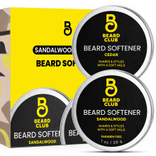 The Beard Club cdrus s szantlfa szakllbalzsam  kihagyhat kondicionl s hajformz viasz a szakll puhtsra s hidratlsra  2 uncia