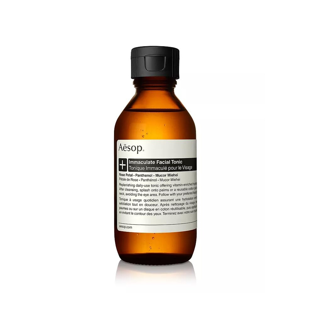 Ezop Aesop Immaculate Facial Tonic | Vitamin-Rich Hyrdating Gentle Exfoliant | For Refined Skin Texture | 3.3 Fl Oz